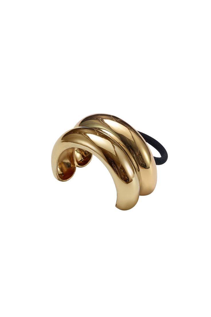 Gold Metal Hair Ties