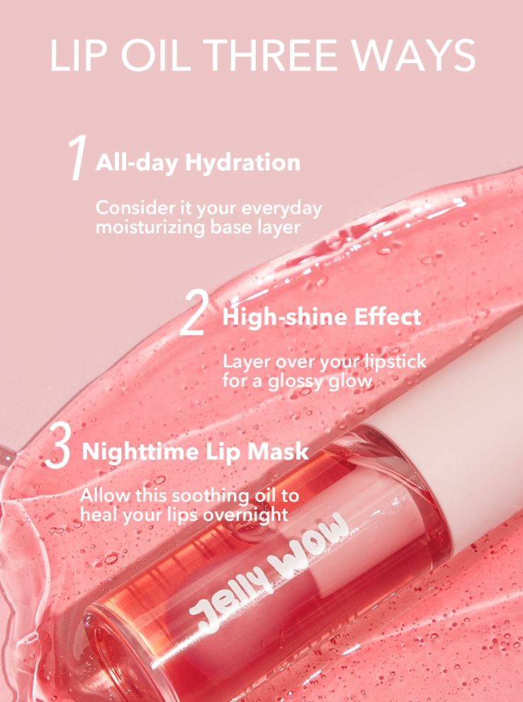 Huile à lèvres hydratante Sheglam Jelly Wow