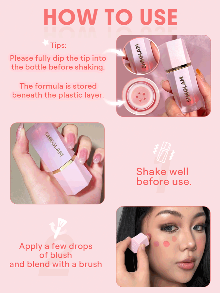 Fard à joues liquide Sheglam Color Bloom