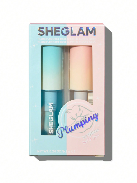 Sheglam Plump Addict Hot & Cold Gloss Duo
