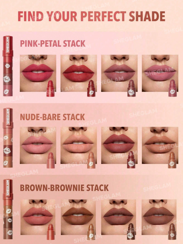 Sheglam Mega Lip Stacks