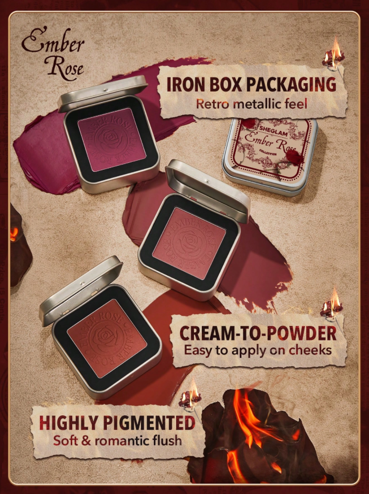 SHEGLAM Ember Rose Eternal Flame Cream Blush