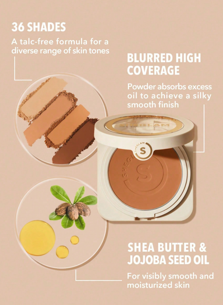 Fond de teint poudre haute couvrance Skin-Focus