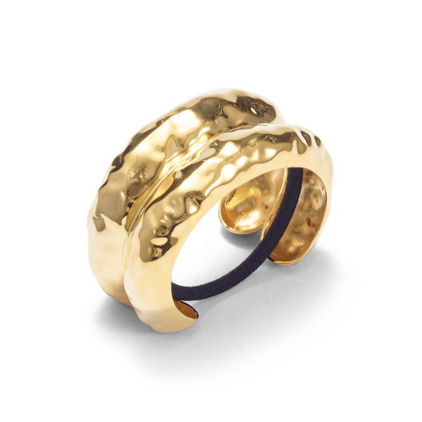 Gold Metal Hair Ties