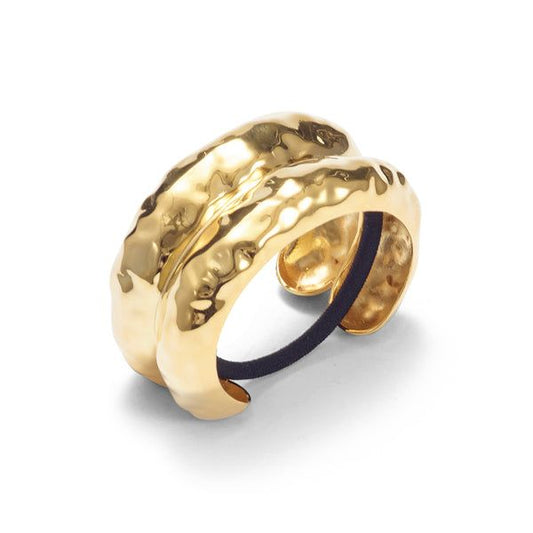 Gold Metal Hair Ties