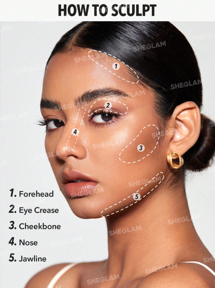 Bâton éclatant pour la peau Sheglam