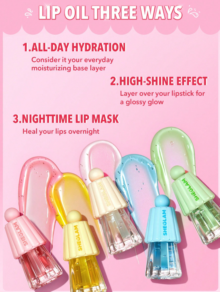Sheglam Jelly Wow Hydrating Lip Oil
