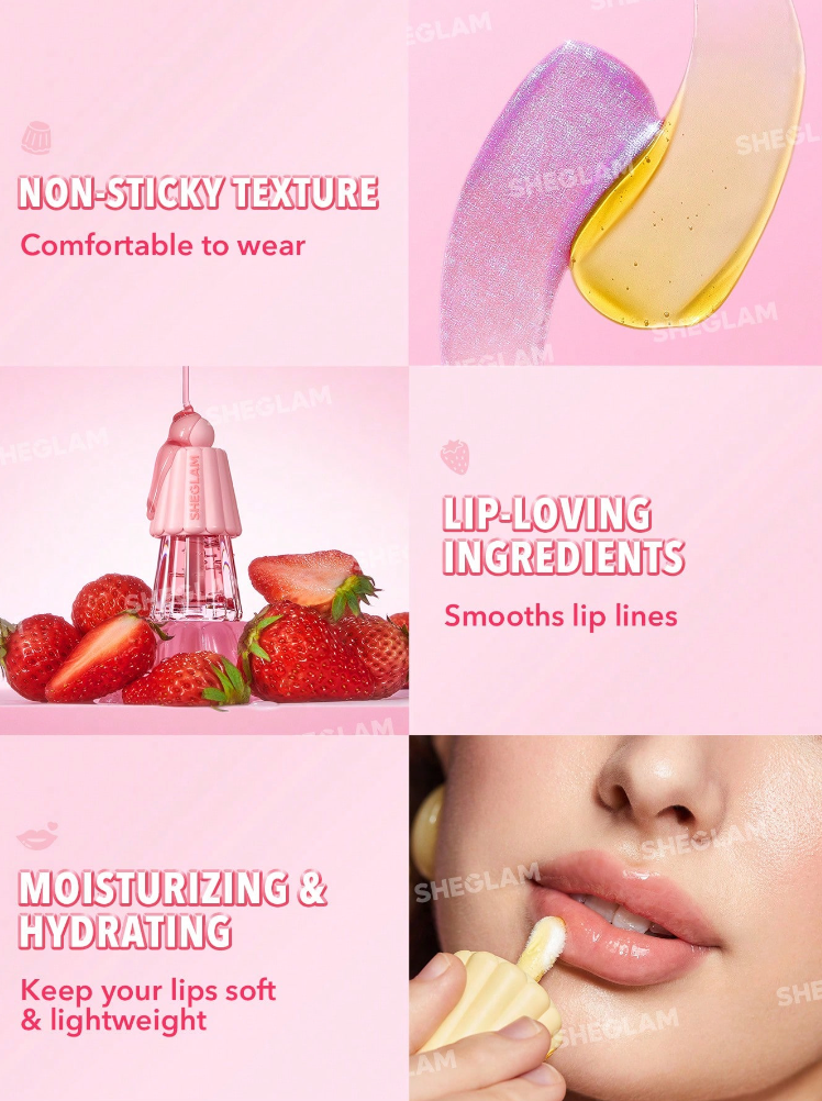 Sheglam Jelly Wow Hydrating Lip Oil