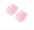 2pcs Solid Bath Wrist Band, Simple Plain Color