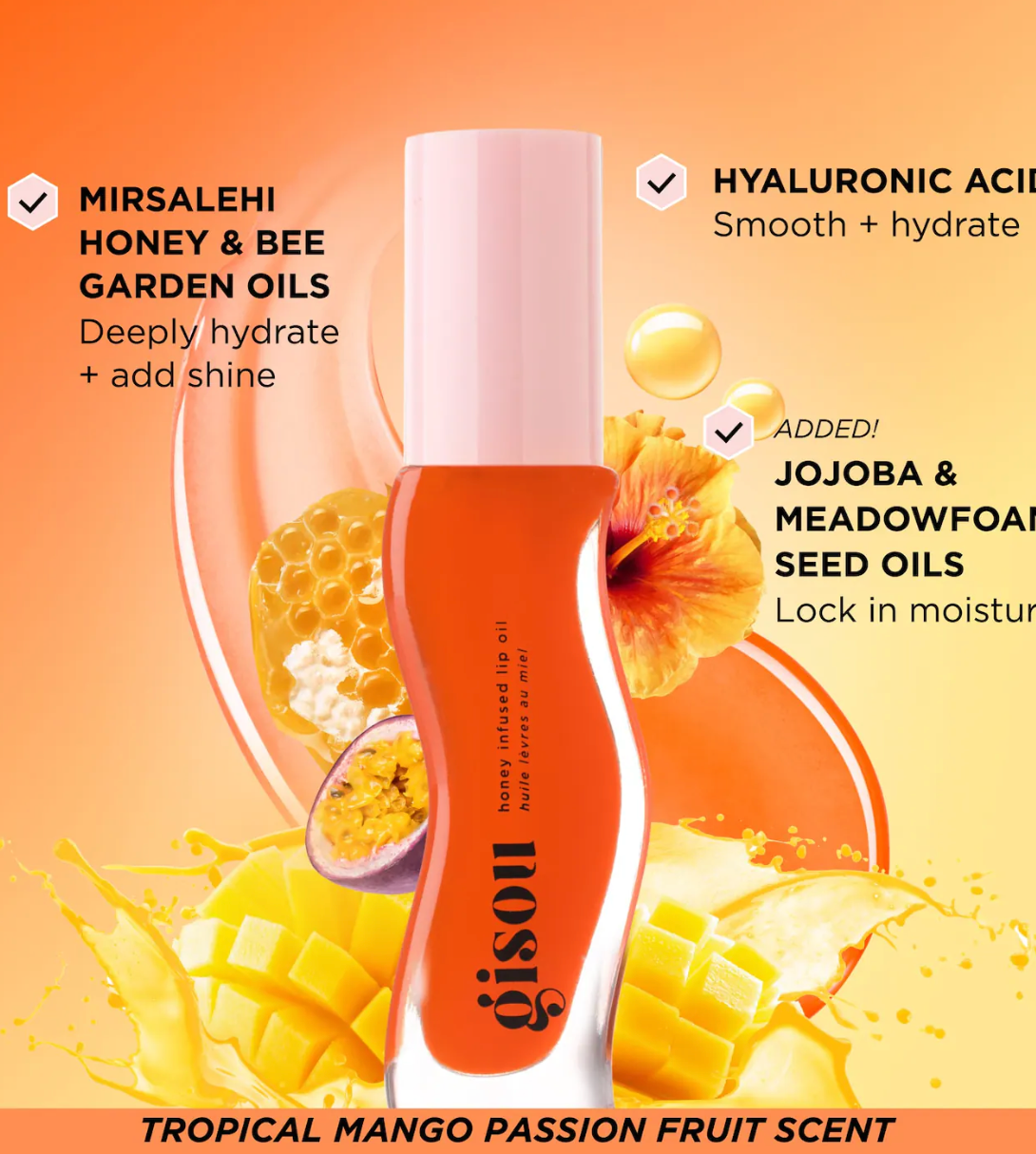 Gisou HONEY INFUSED LIP OIL