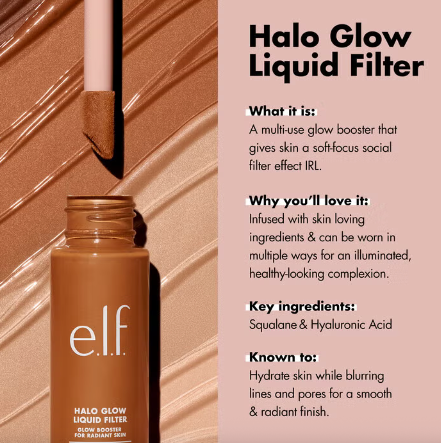 E.L.f Halo Glow Liquid Filter