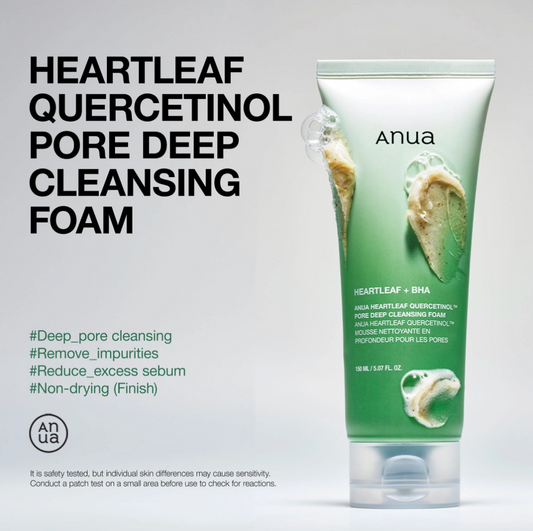 Anua Heartleaf Quercetinol Pore Deep Cleansing Foam