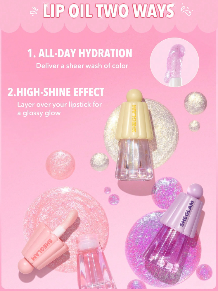 Sheglam Jelly Wow Hydrating Lip Oil