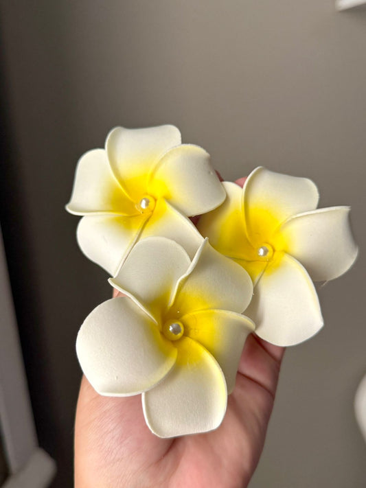 Egg Flower Hair Clip