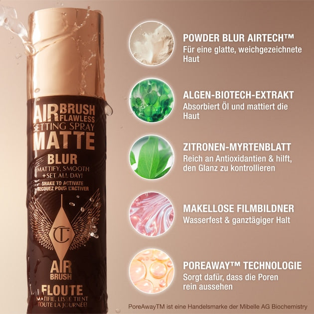 Charlotte Tilbury  Airbrush Flawless Matte Blurring & Waterproof Setting Spray