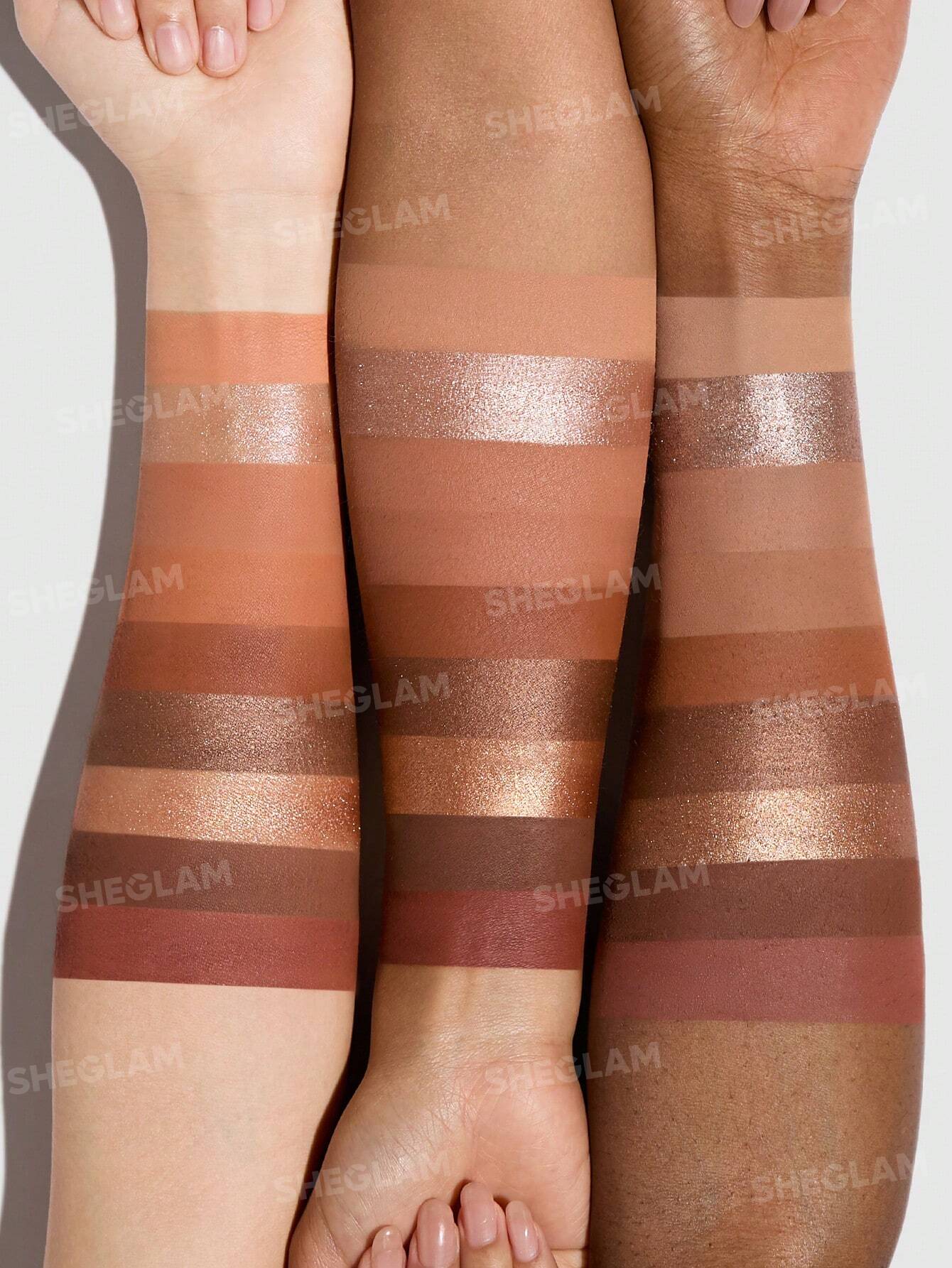 Sheglam Cinnamon Spice 9-Pan Eyeshadow Palette-Cinnamon Spice