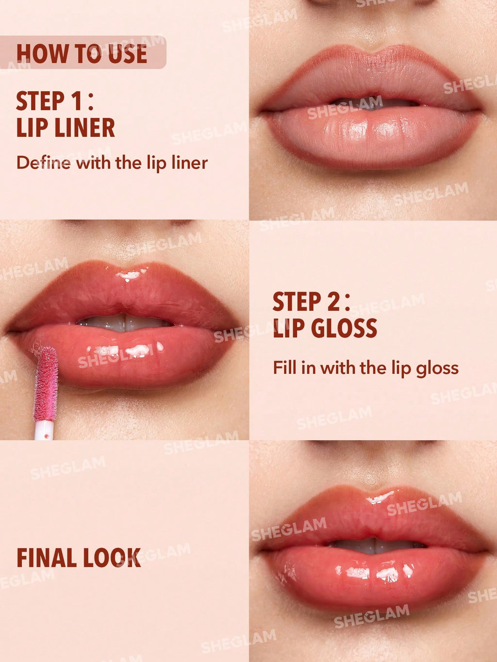 Sheglam Lip Rules Liner & Gloss Pen