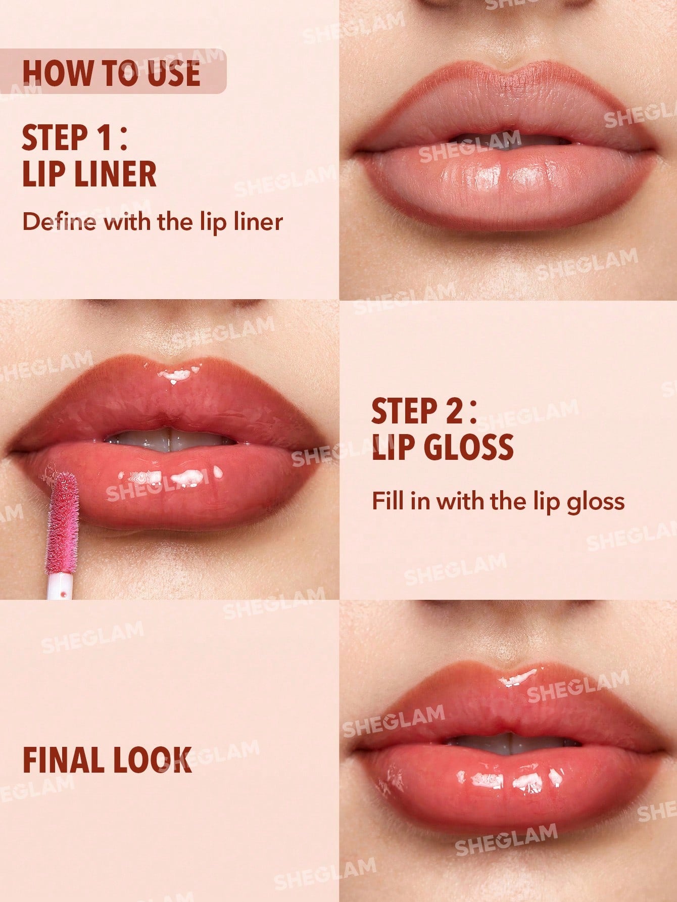 Sheglam Lip Rules Liner & Gloss Pen