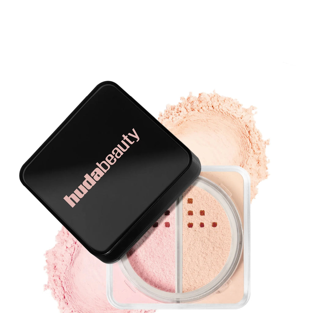 HUDA BEAUTY  Easy Bake Duo  Blurring Loose Baking & Setting Powder