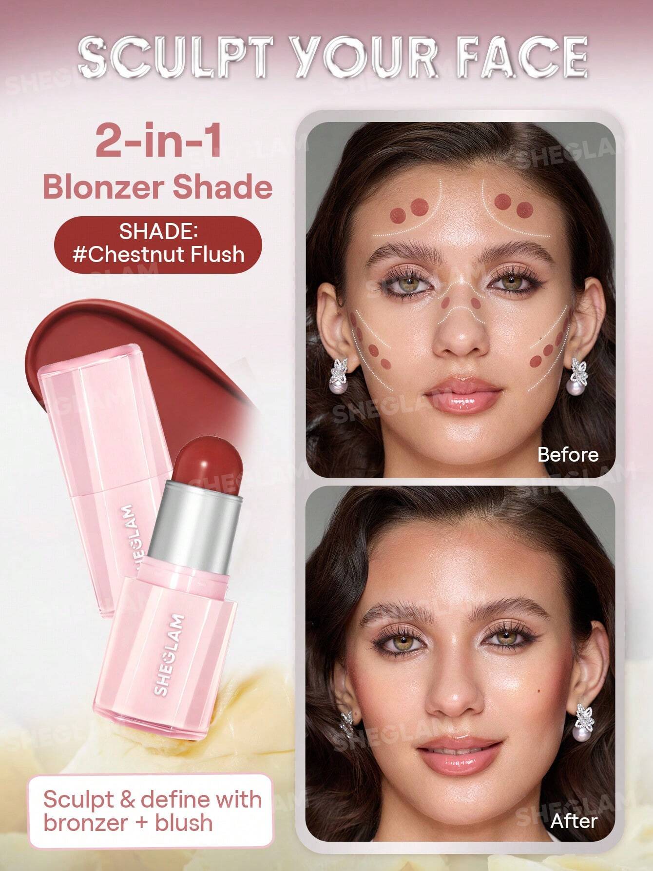 Sheglam Buttery Bliss Blush Stick