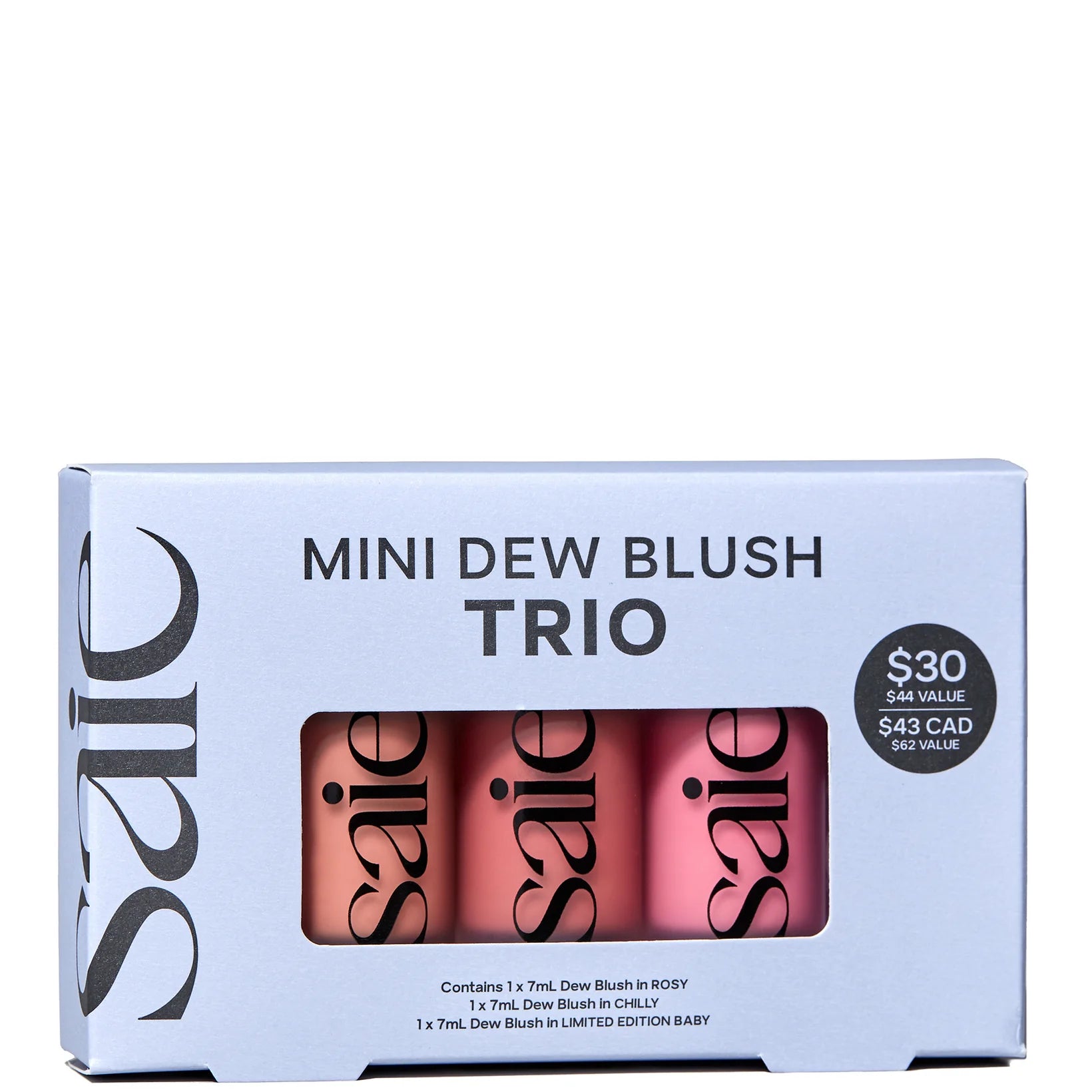 Saie Mini Dew Blush Trio