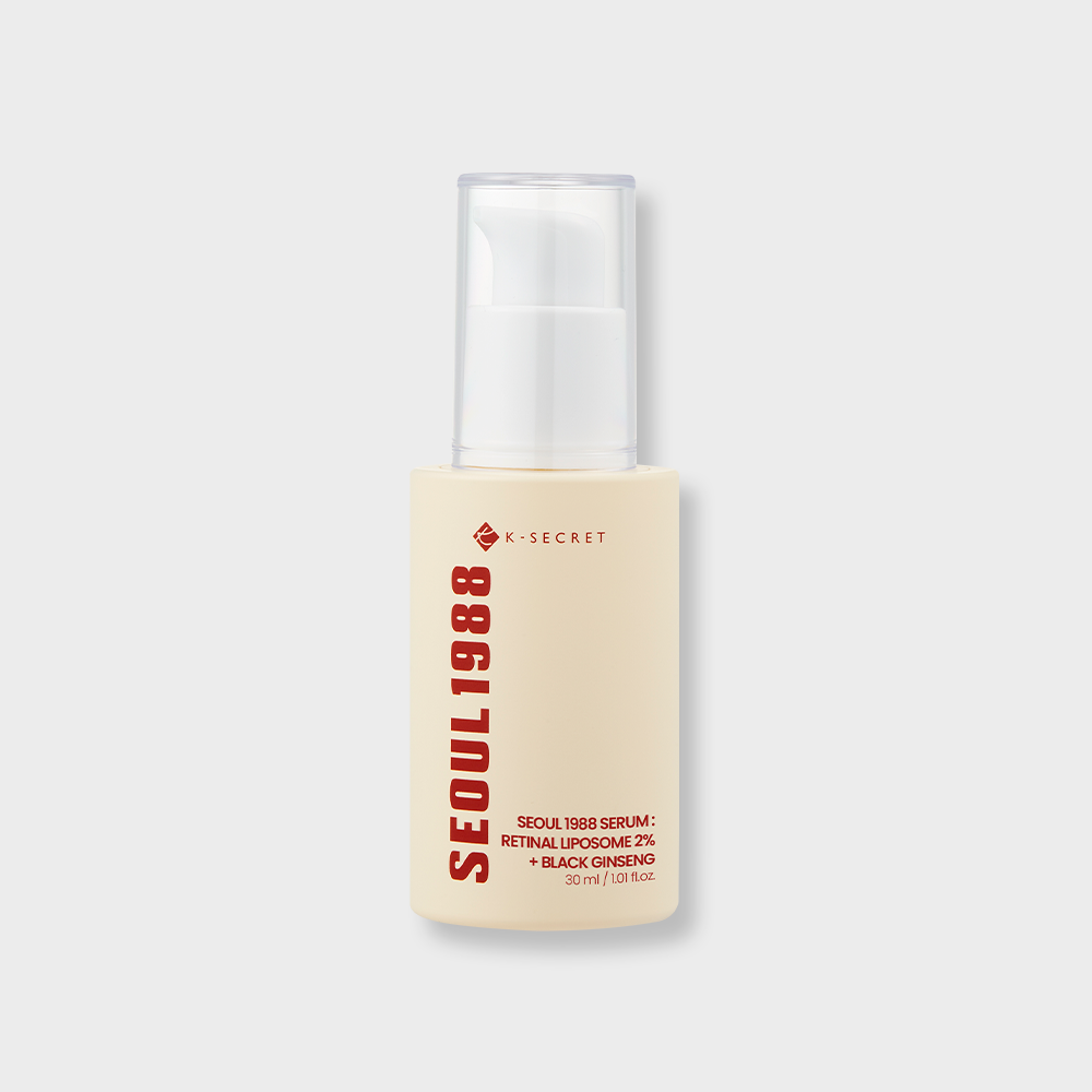 K secret SEOUL 1988 SERUM : RETINAL LIPOSOME 2% + BLACK GINSENG