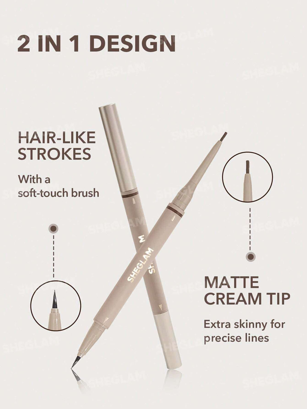 Brows On Demand 2-In-1 Brow Pencil